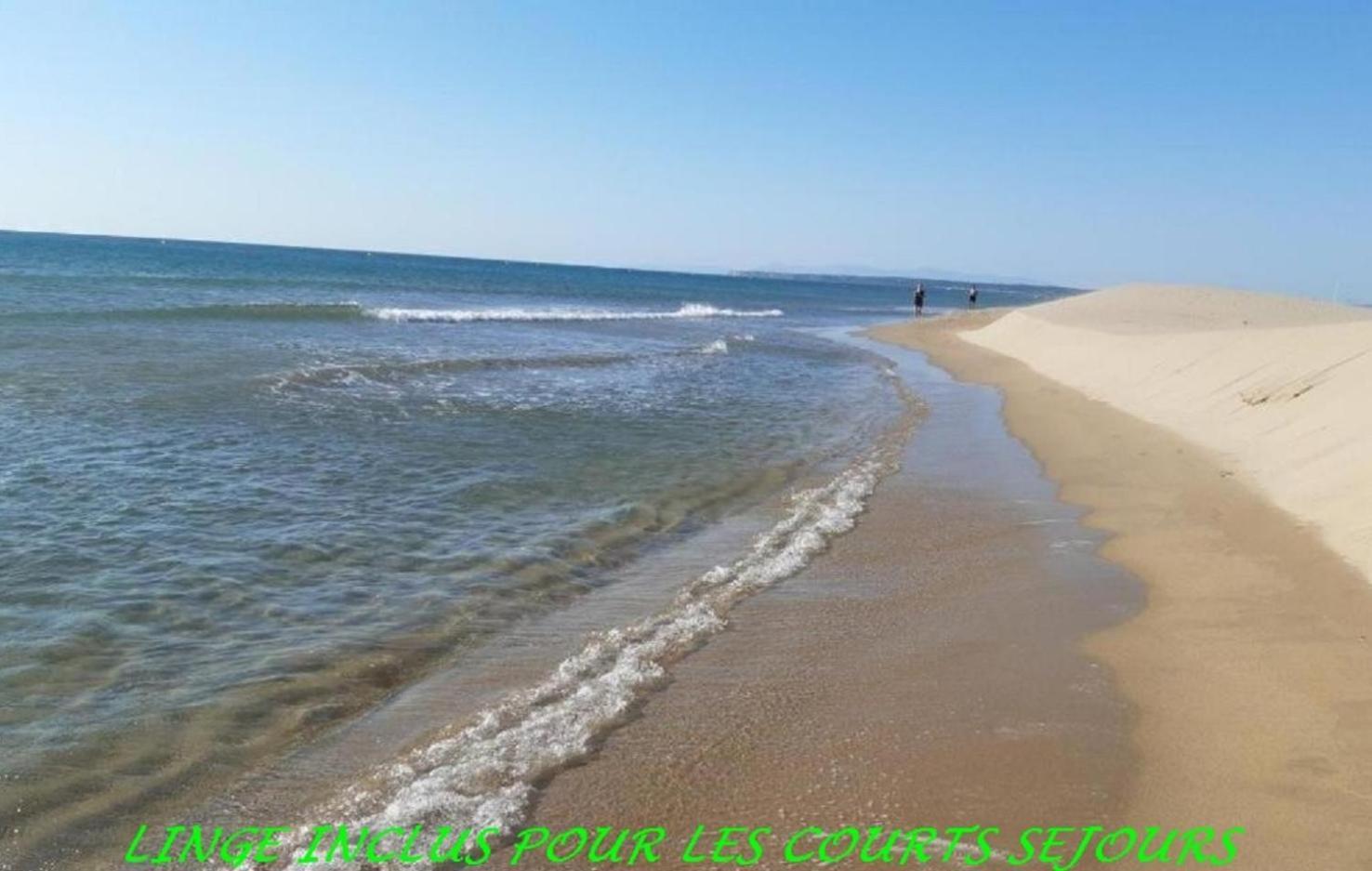 Appartamento Juste à côté de la plage,vue latérale sur mer Port-la-Nouvelle Esterno foto
